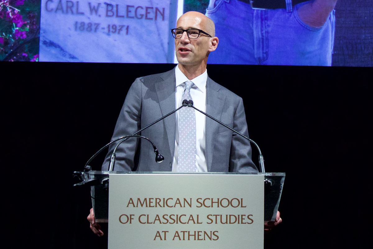 Chairman of the Board of Trustees Mark Lawall